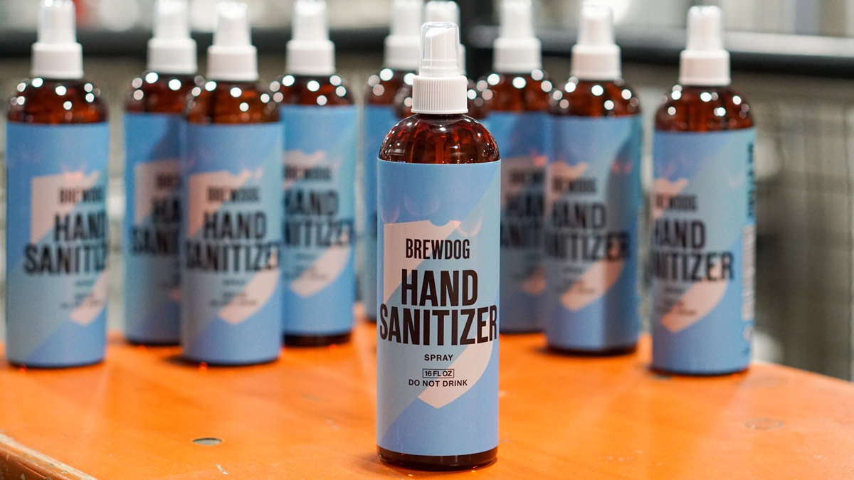 Brewdog hand clearance sanitiser